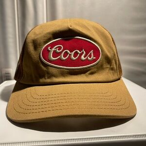 Mad Engine Coors Beer Cap Hat Adult Mens Adjustable SnapBack Trucker Meshback